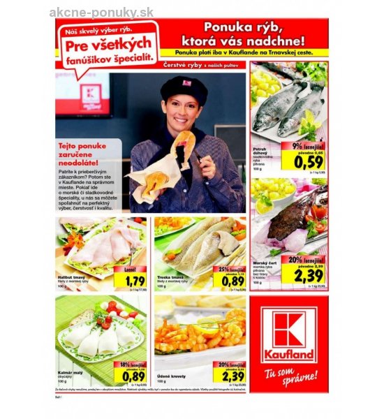 kaufland humenn - akciov letk